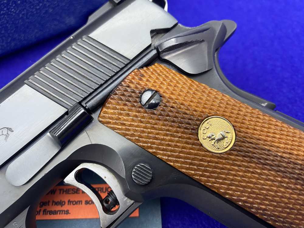 1984 Colt MK IV / Series 80 Gold Cup National Match .45ACP *FANTASTIC COLT*-img-5