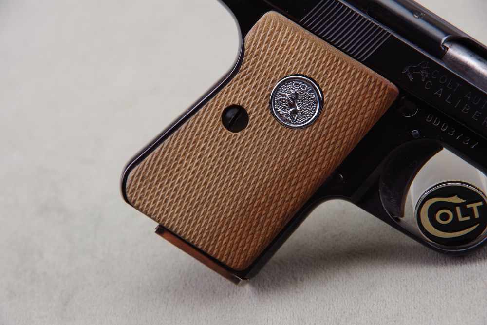 All Original 1970 Colt Junior 25 ACP 2'' Blue 99% with Original Box Papers-img-18