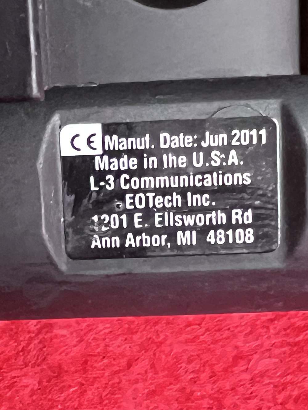 EOTech EXPS3 68 MOA Circle/1 MOA Dot Holographic Sight Black EXPS3-0-img-3