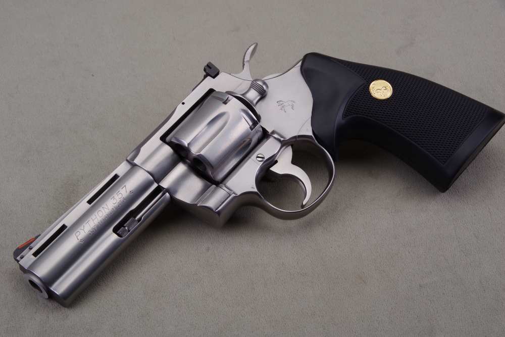 1985 Colt Python 357 Magnum 4'' Stainless NIB -img-35
