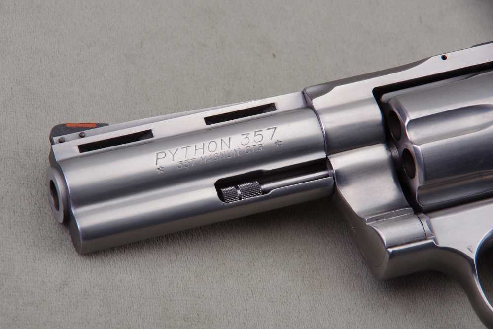 1985 Colt Python 357 Magnum 4'' Stainless NIB -img-8