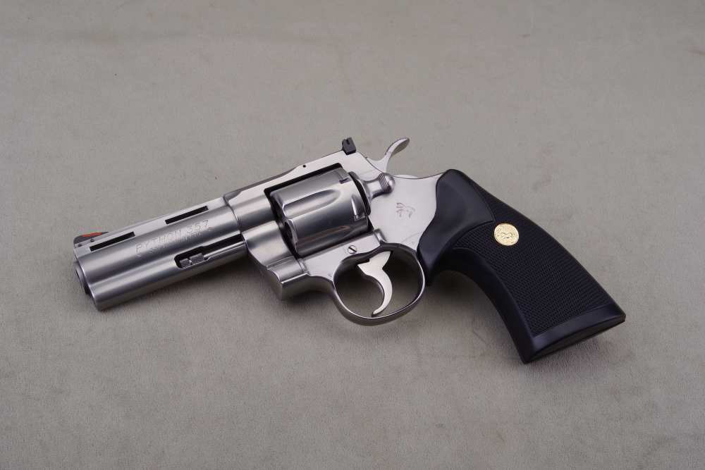 1985 Colt Python 357 Magnum 4'' Stainless NIB -img-7
