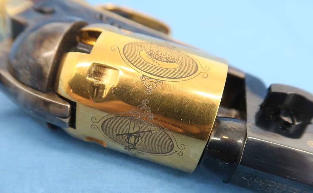 Colt 1849 3rd Gen .31 Cal 150th Gold Rush Annv. Signature Series Boxed 1999-img-56