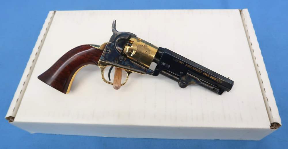 Colt 1849 3rd Gen .31 Cal 150th Gold Rush Annv. Signature Series Boxed 1999-img-0