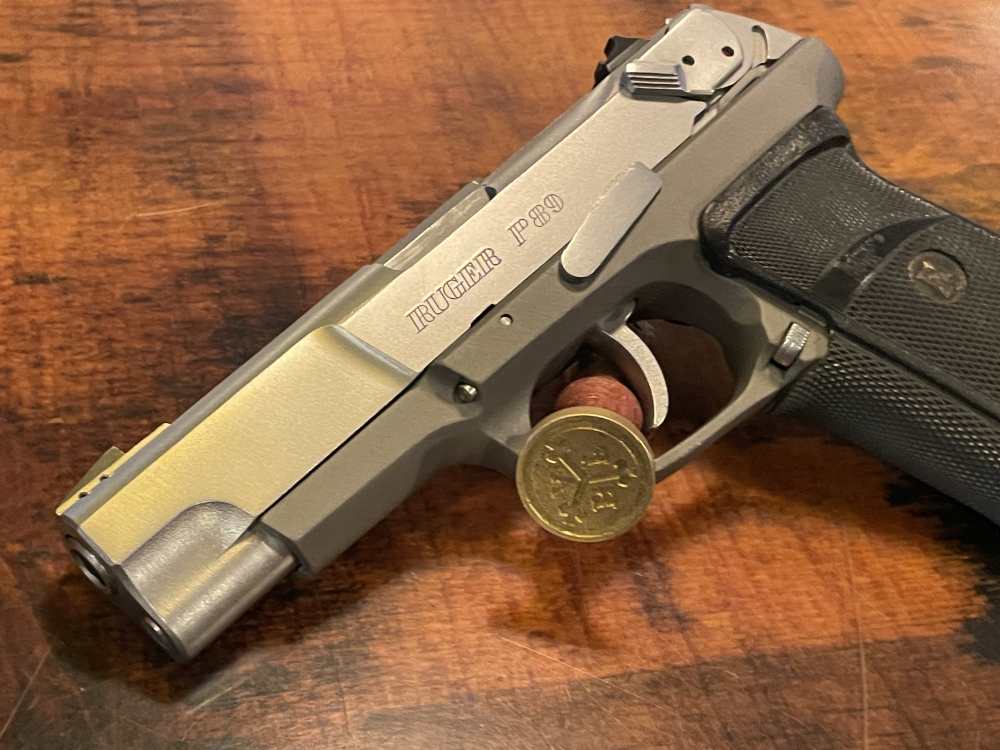 Ruger P89 9mm Semi auto Pistol NICE -img-2