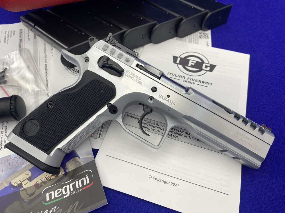 Fratelli Tanfoglio Defiant Stock Master .40 S&W *HIGH QUALITY SEMI-AUTO*-img-13
