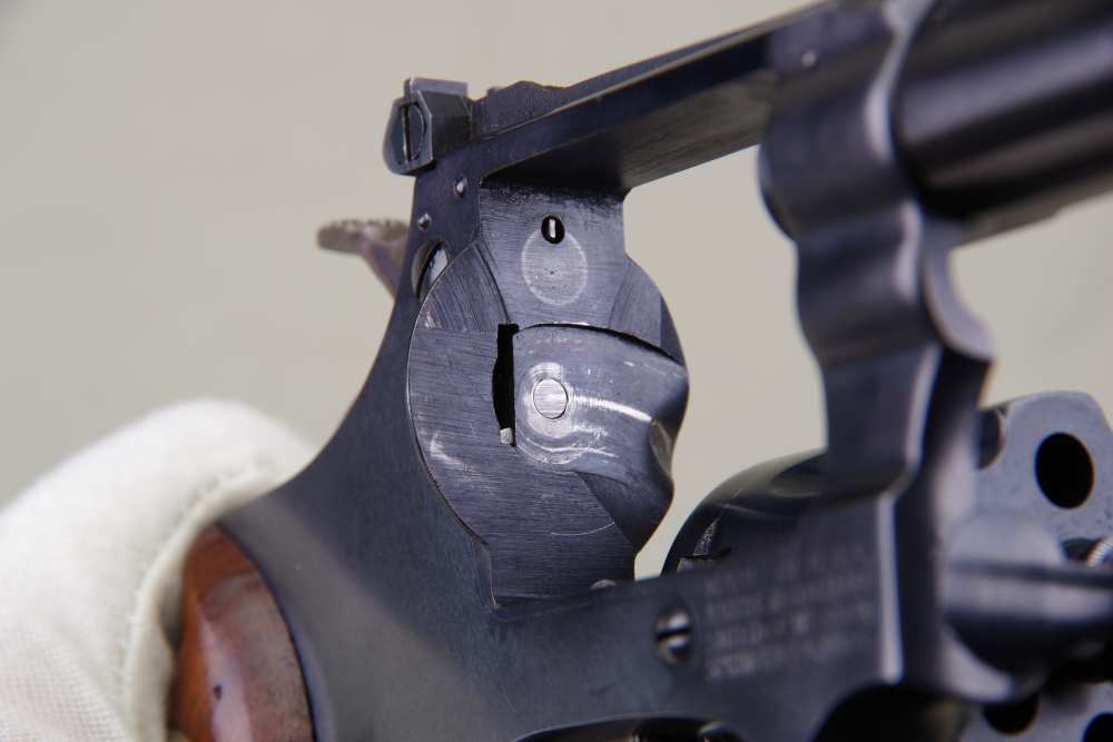 High Condition 1954 S&W 22/32 Kit Gun 22 LR 4'' 99% with Original Box -img-22