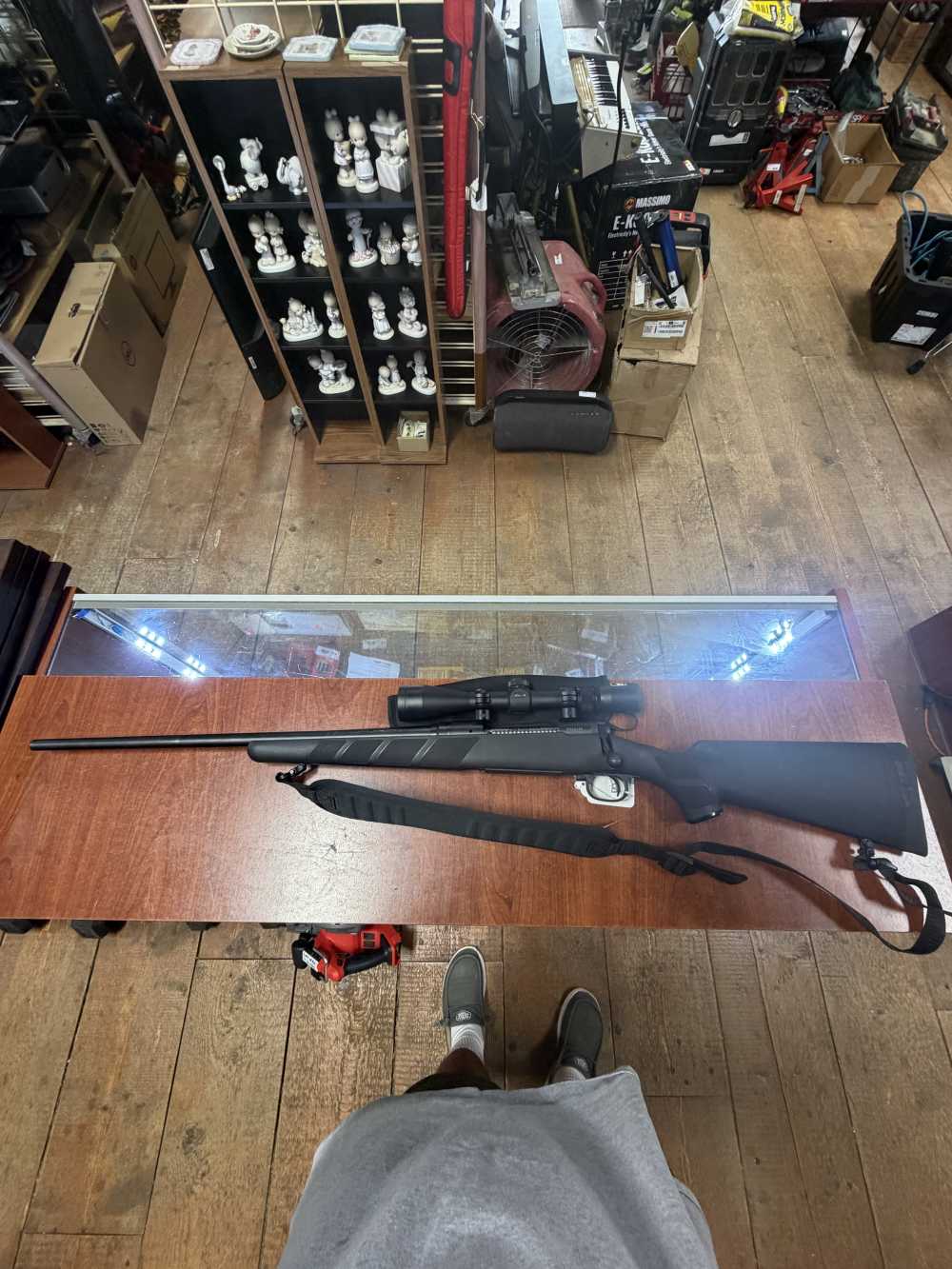 Savage Model 111 Left Hand – .30-06 Springfield – 22" Barrel – Nikon 3-9x40-img-0