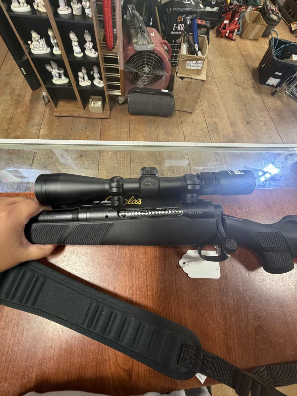 Savage Model 111 Left Hand – .30-06 Springfield – 22" Barrel – Nikon 3-9x40-img-3