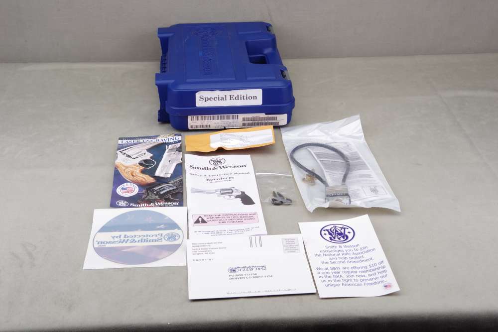 2006 Smith & Wesson 24-6 Lew Horton Edition 44 SPL 3'' Blue 1 of 202 NIB -img-4