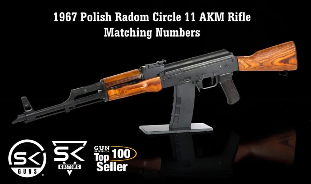 1967 Polish Radom Circle 11 AKM Rifle Matching Numbers build by SK Customs-img-0