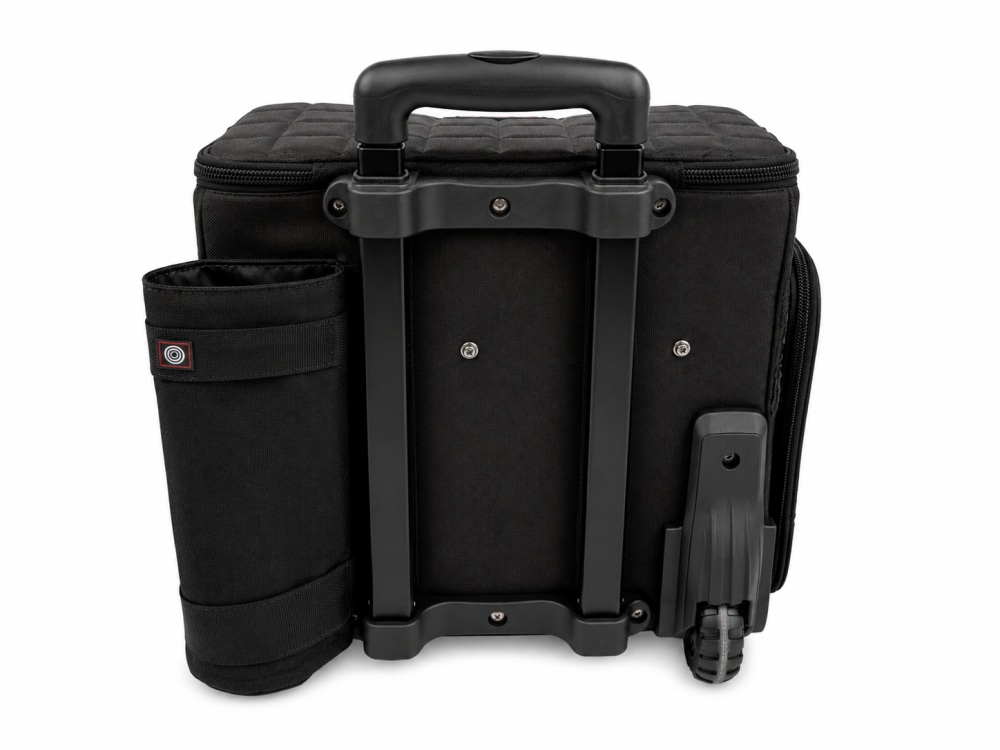 NEW, GPS Tactical Rolling Range Bag Holds 10 Handguns Large BLACK-img-2