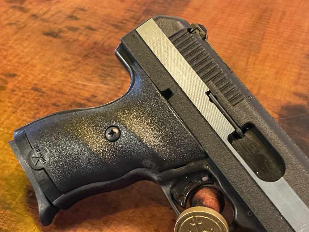 Hi-Point CF380, .380 acp semi auto pistol. NICE Two-Tone-img-6