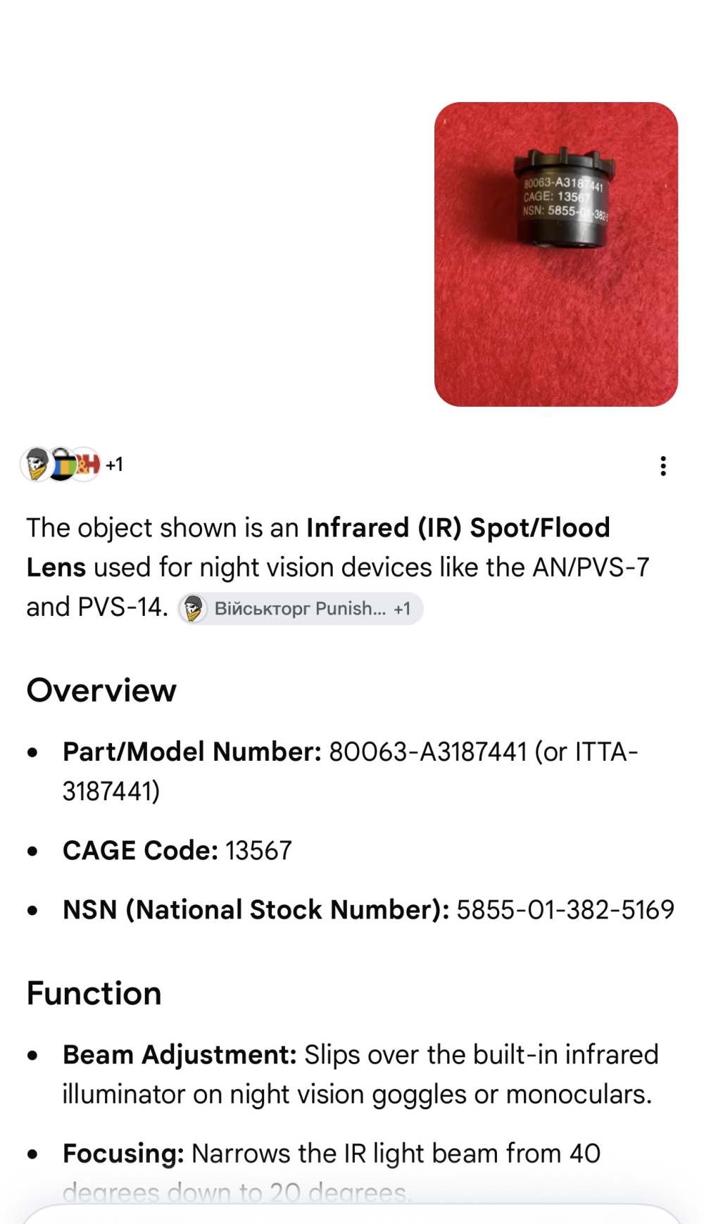 ATN NVM14-3P third gen night vision - Infra Red Illuminator and accessories-img-13