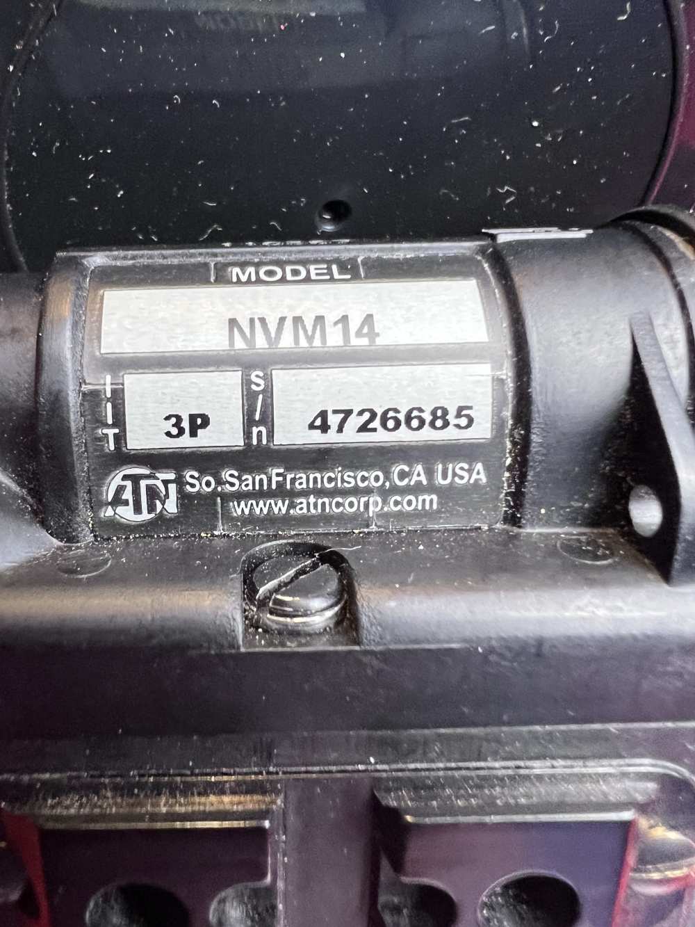 ATN NVM14-3P third gen night vision - Infra Red Illuminator and accessories-img-6
