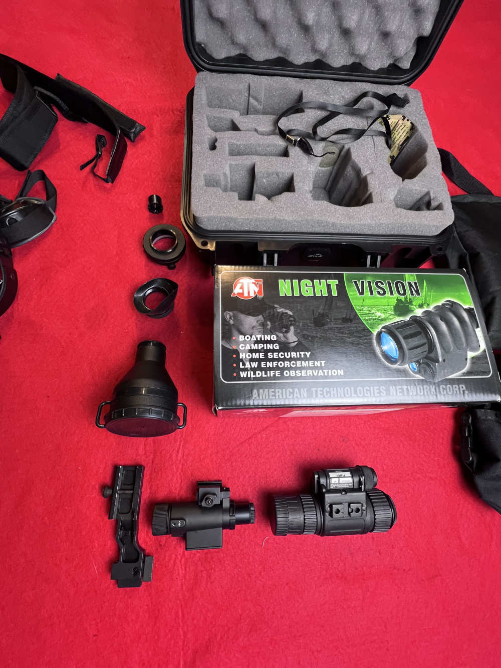 ATN NVM14-3P third gen night vision - Infra Red Illuminator and accessories-img-1