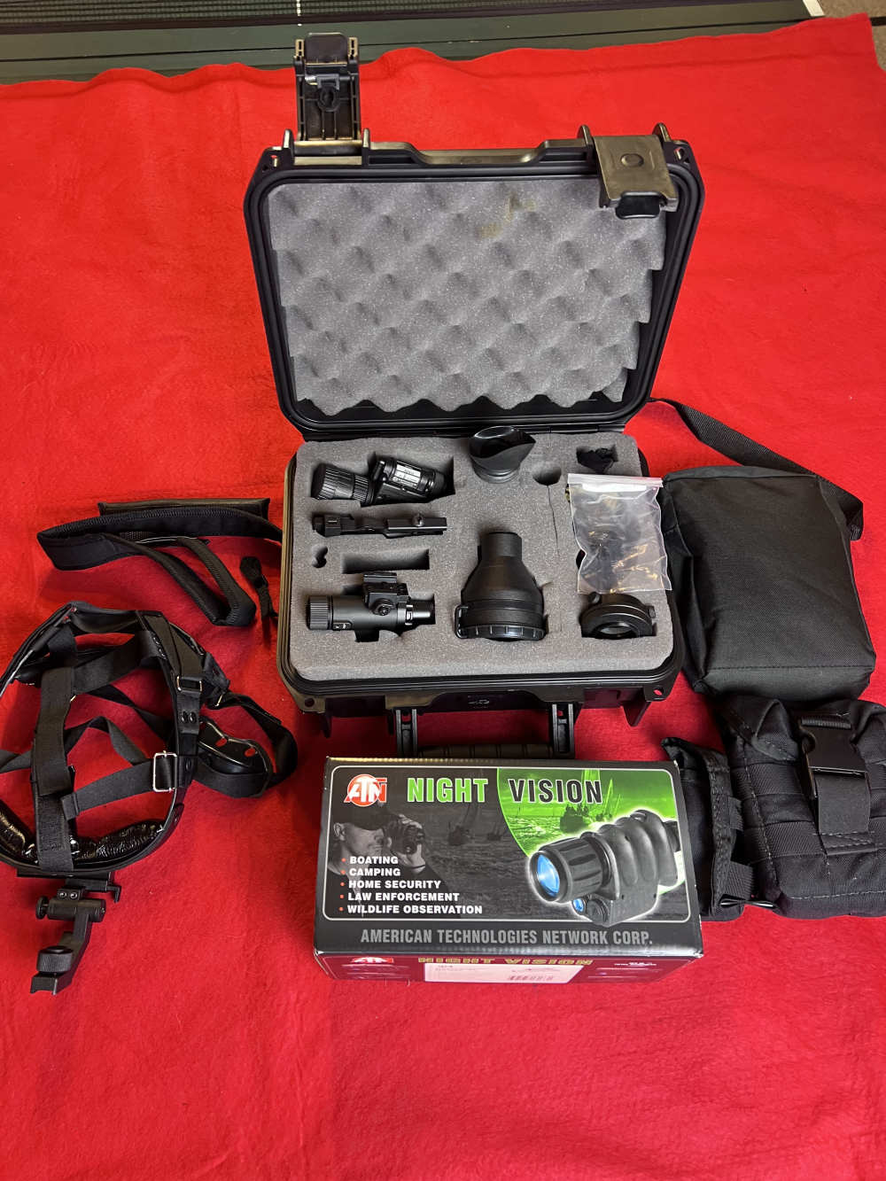 ATN NVM14-3P third gen night vision - Infra Red Illuminator and accessories-img-0