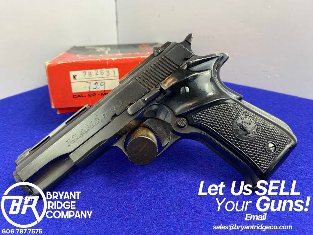 Llama XV Especial .22LR Blue 3.68" *GABILONDO Y CIA VITORIA CRAFTSMANSHIP*-img-0