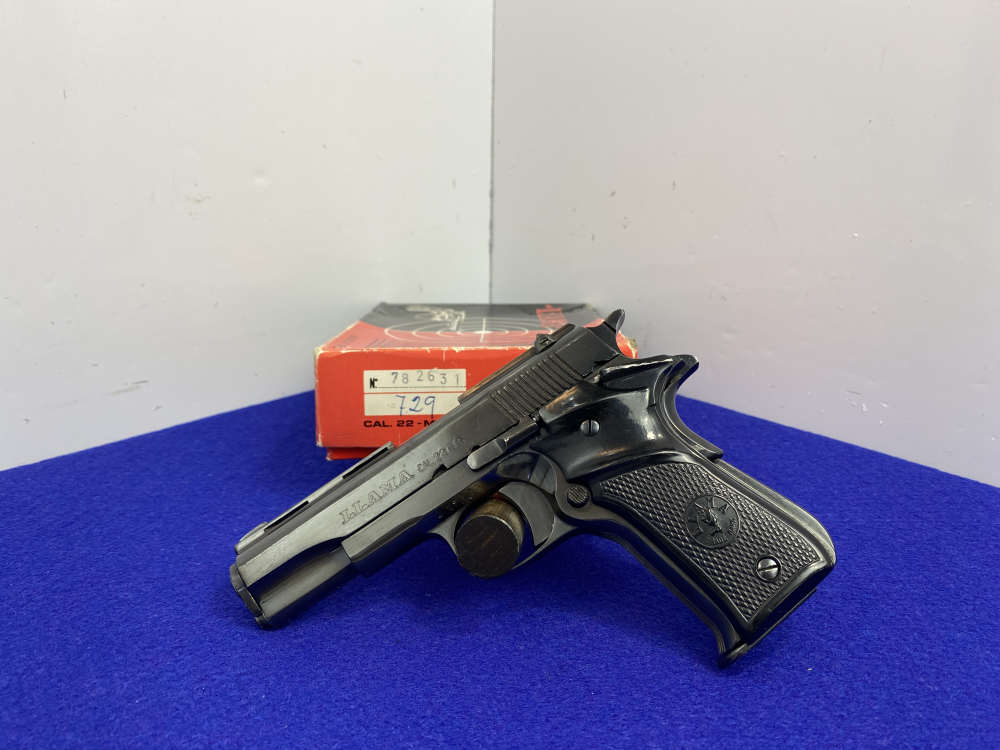 Llama XV Especial .22LR Blue 3.68" *GABILONDO Y CIA VITORIA CRAFTSMANSHIP*-img-3
