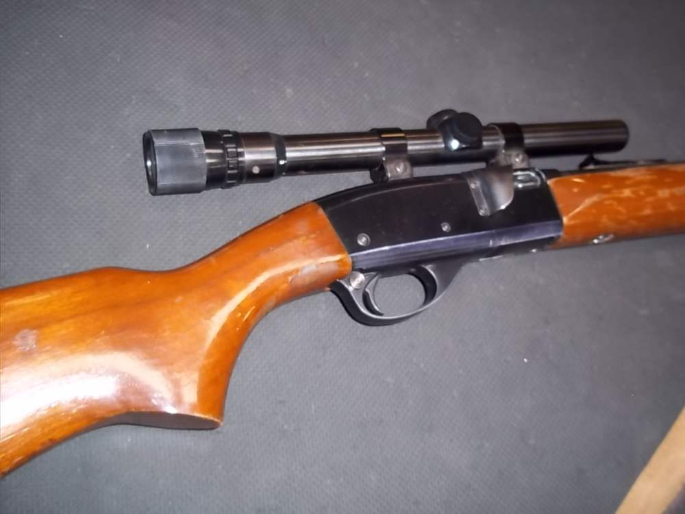 REMINGTON 522 SPEEDMASTER 22LR SEMIAUTO W/ VINTAGE WEAVER SCOPE-img-2