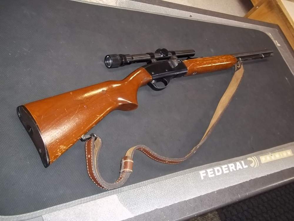 REMINGTON 522 SPEEDMASTER 22LR SEMIAUTO W/ VINTAGE WEAVER SCOPE-img-0