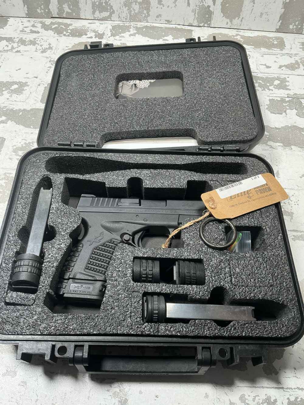 ! VERY NICE, Springfield Armory, XD-S, .45ACP, Full Kit !-img-0