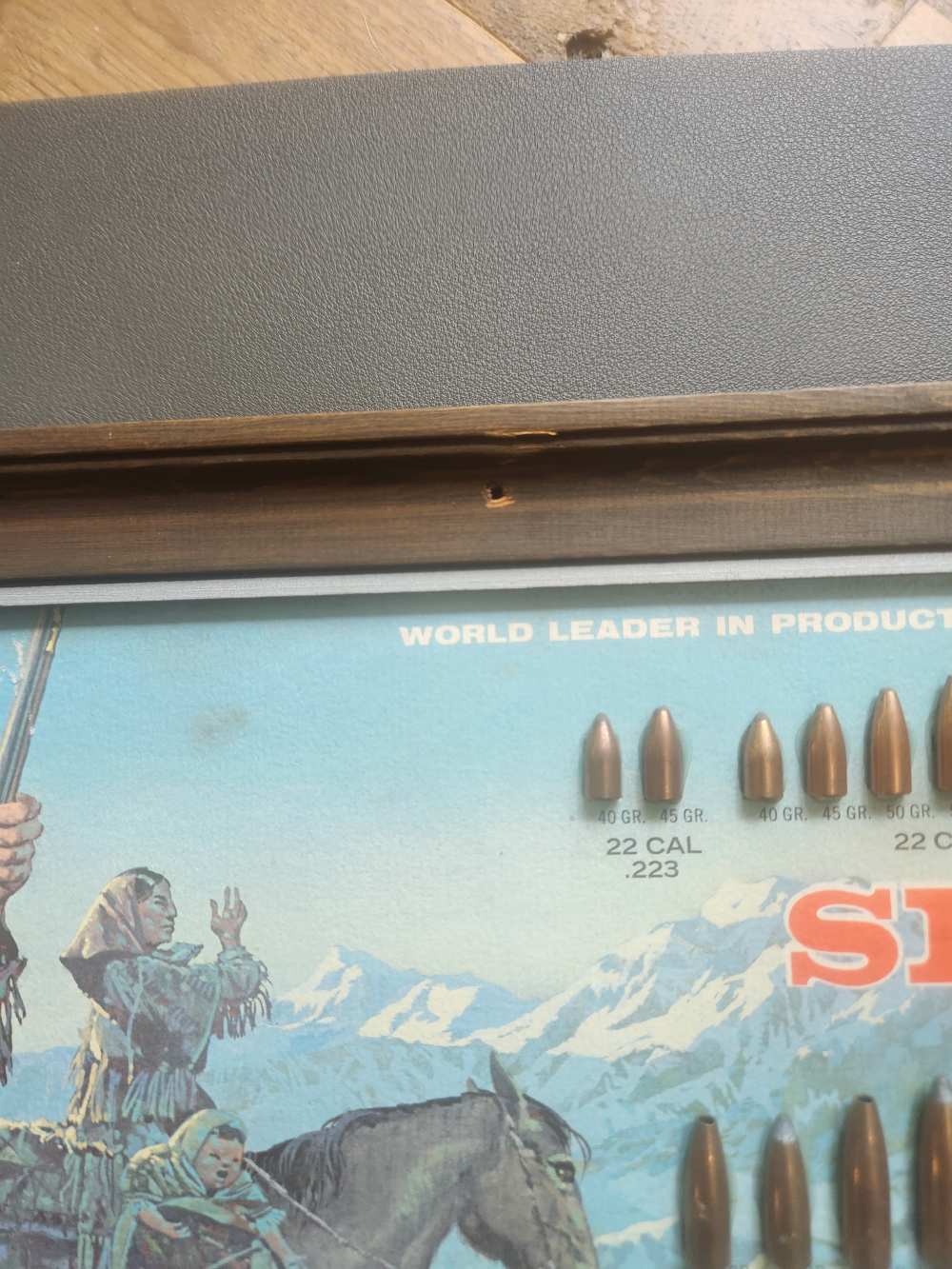 Speer Bullet Board Display fro Lewis & Clark - 1973 - Very Rare.  -img-3