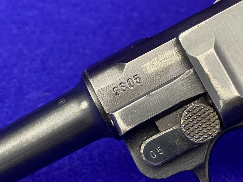 1940 Mauser-Werke P.08 Luger 9mm 4" Blued *WWII ERA SEMI-AUTOMATIC PISTOL*-img-10
