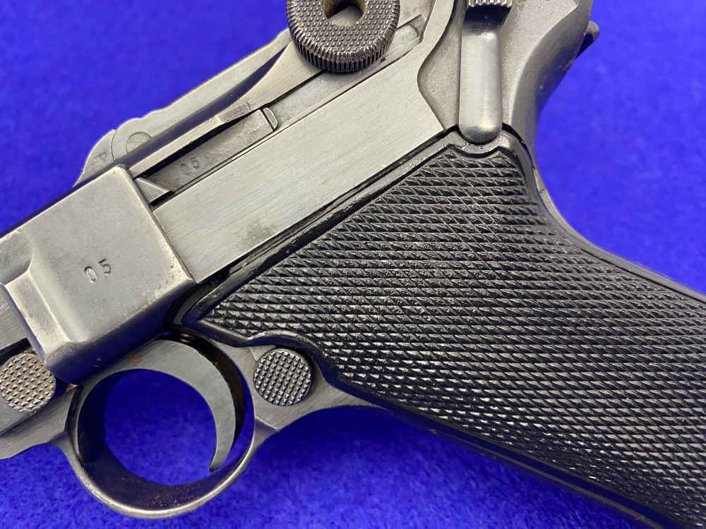 1940 Mauser-Werke P.08 Luger 9mm 4" Blued *WWII ERA SEMI-AUTOMATIC PISTOL*-img-6