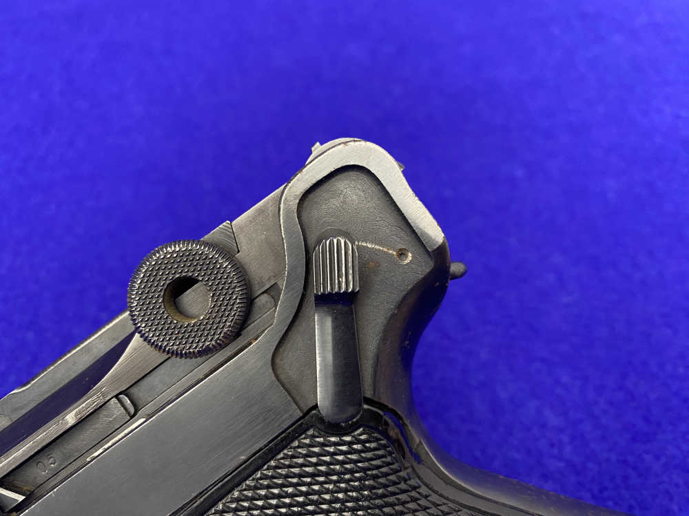 1940 Mauser-Werke P.08 Luger 9mm 4" Blued *WWII ERA SEMI-AUTOMATIC PISTOL*-img-7