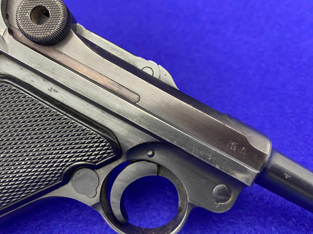1940 Mauser-Werke P.08 Luger 9mm 4" Blued *WWII ERA SEMI-AUTOMATIC PISTOL*-img-18