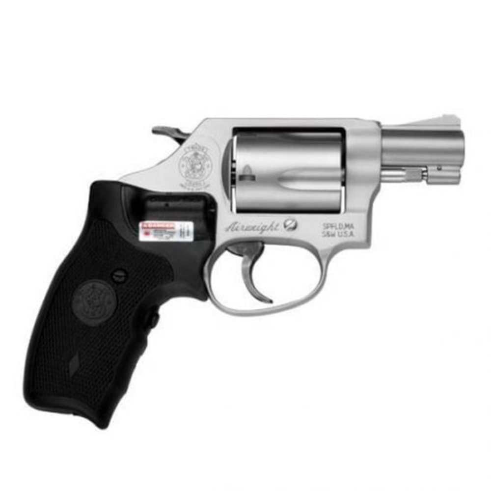 NEW Smith & Wesson Model 637 Crimson Trace Lasergrip .38 Spl +P 5RD 163052-img-0
