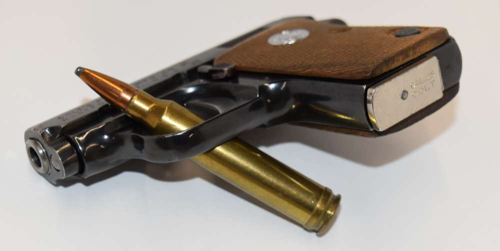 Colt Automatic Junior Colt 1971 25 ACP Box JR Pocket Gun-img-5