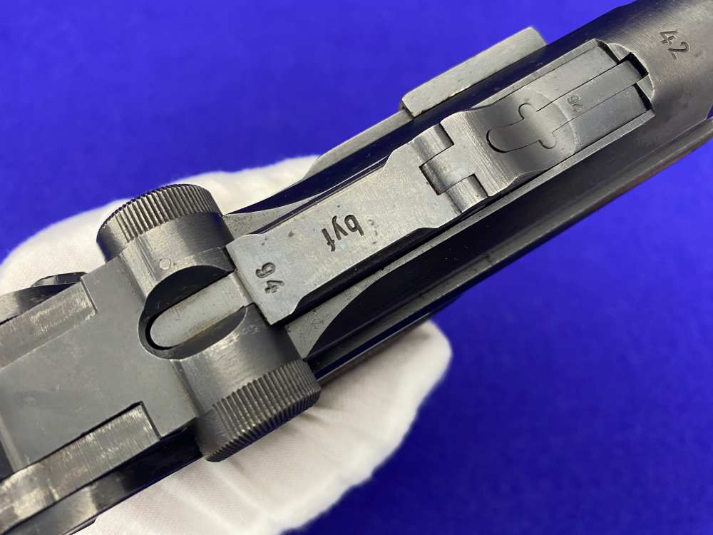 1942 Mauser-Werke P.08 Luger 9mm 4" Blued *HISTORIC WWII-ERA PISTOL*-img-28