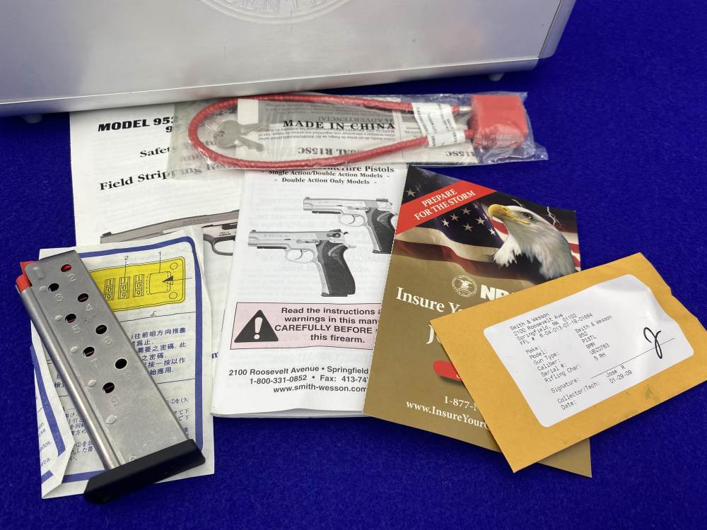 2009 Smith Wesson 952-2 9mm Blue 5" *LIMITED EDITION PERFORMANCE CENTER*-img-38