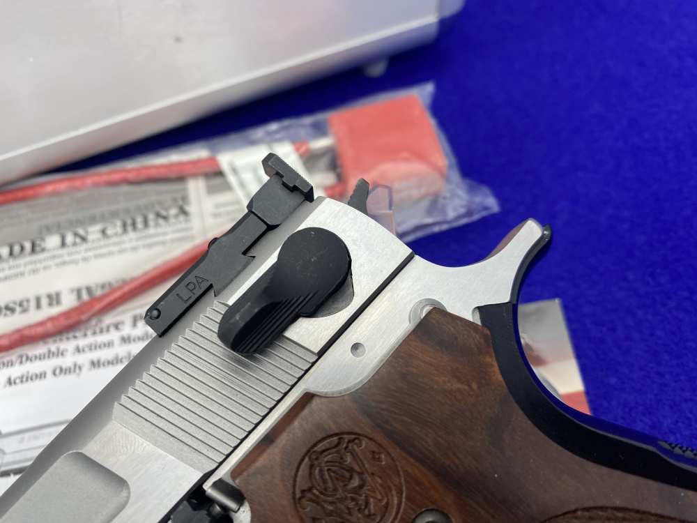 2009 Smith Wesson 952-2 9mm Blue 5" *LIMITED EDITION PERFORMANCE CENTER*-img-7