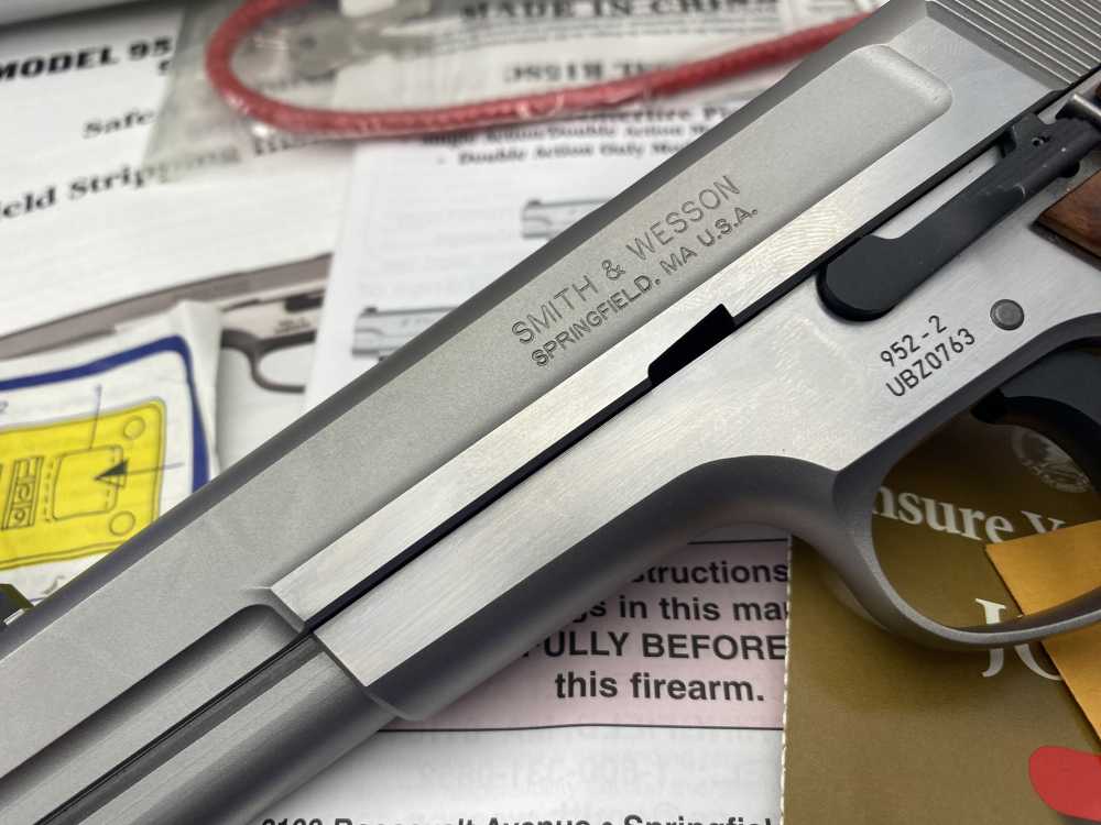 2009 Smith Wesson 952-2 9mm Blue 5" *LIMITED EDITION PERFORMANCE CENTER*-img-9