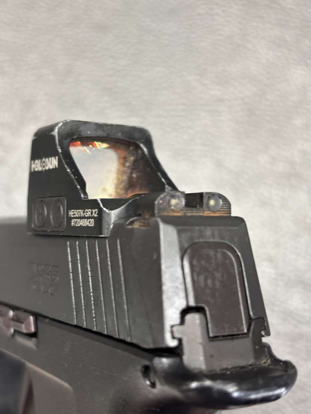 SIG SAUER P365X COMP W/ OPTIC AND 3 MAGAZINES. NO RESERVE -img-17