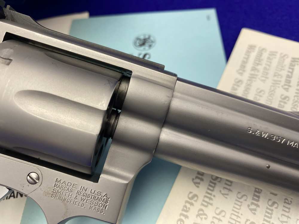 1987 Smith Wesson 686 .357 Mag Gray 4" *US CUSTOMS SERVICE "CS-1" CONTRACT*-img-20