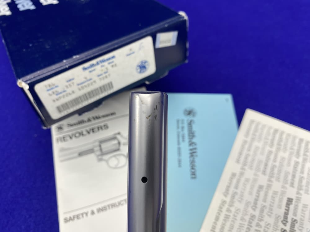 1987 Smith Wesson 686 .357 Mag Gray 4" *US CUSTOMS SERVICE "CS-1" CONTRACT*-img-35