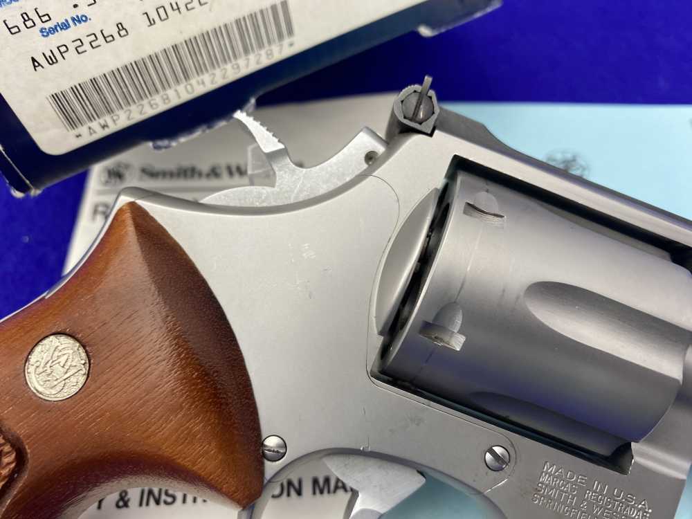 1987 Smith Wesson 686 .357 Mag Gray 4" *US CUSTOMS SERVICE "CS-1" CONTRACT*-img-17