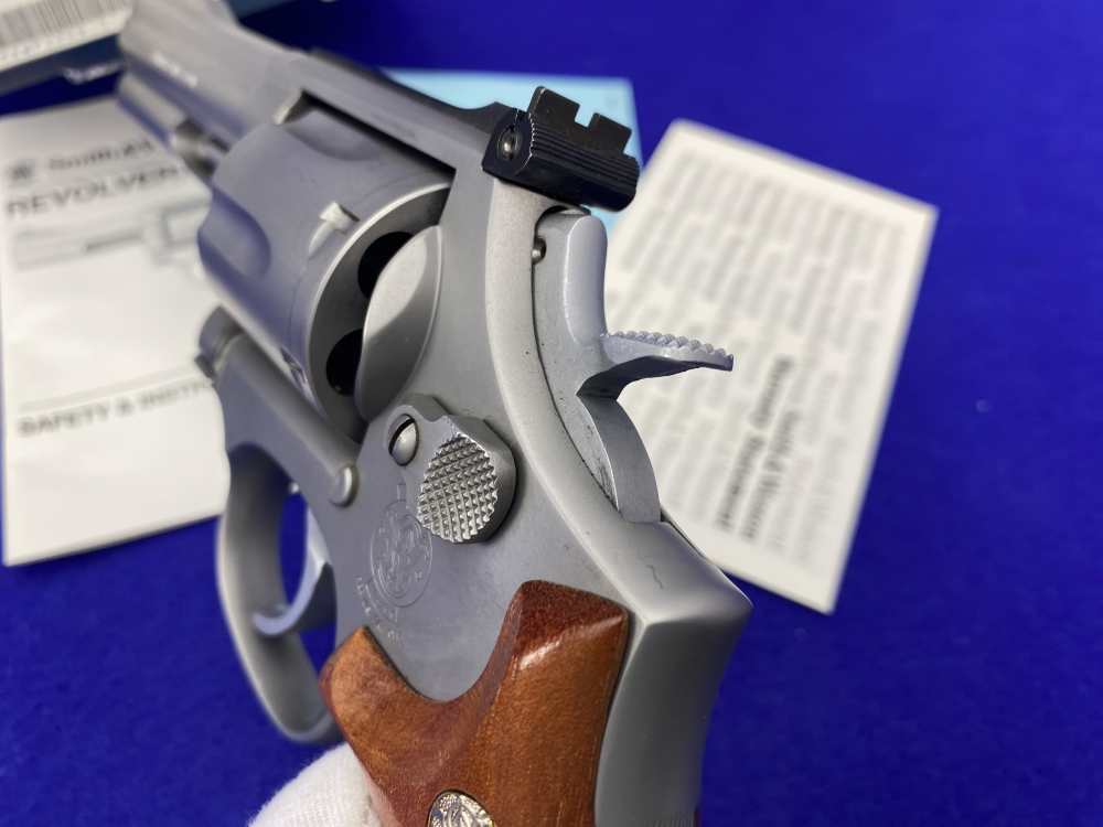 1987 Smith Wesson 686 .357 Mag Gray 4" *US CUSTOMS SERVICE "CS-1" CONTRACT*-img-25