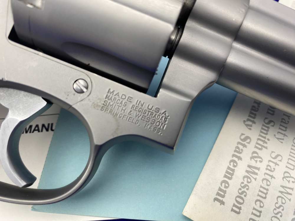 1987 Smith Wesson 686 .357 Mag Gray 4" *US CUSTOMS SERVICE "CS-1" CONTRACT*-img-18