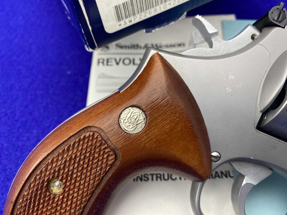 1987 Smith Wesson 686 .357 Mag Gray 4" *US CUSTOMS SERVICE "CS-1" CONTRACT*-img-16