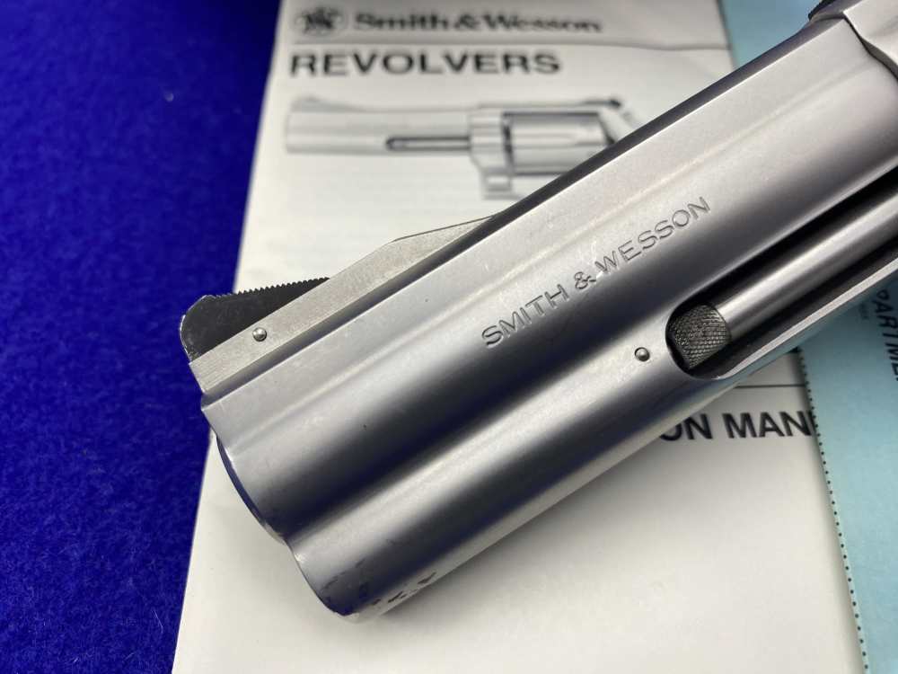 1987 Smith Wesson 686 .357 Mag Gray 4" *US CUSTOMS SERVICE "CS-1" CONTRACT*-img-10