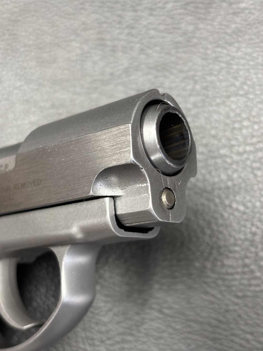 AMT BACKUP 45 ACP STAINLESS SEMIAUTOMATIC. NO RESERVE -img-6