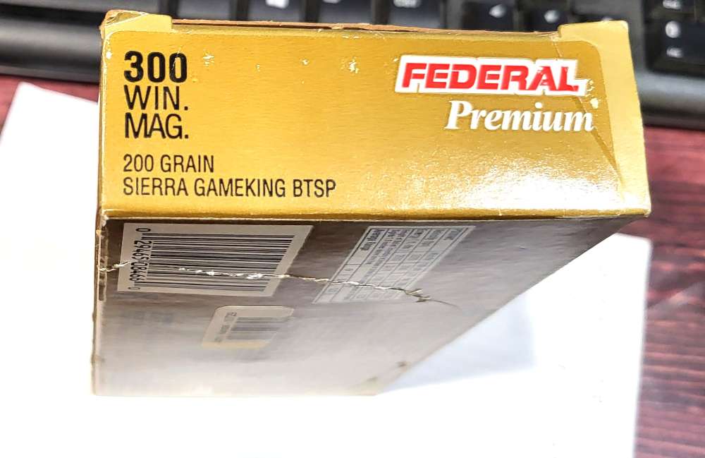 300 Wn Mag Federal Premium 200 gn  Sierra gameking BTSP-img-0