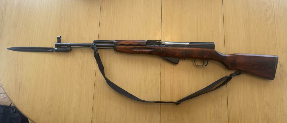 1954 Russian Tula SKS 7.62x39 Matching Numbers Bayonet-img-1