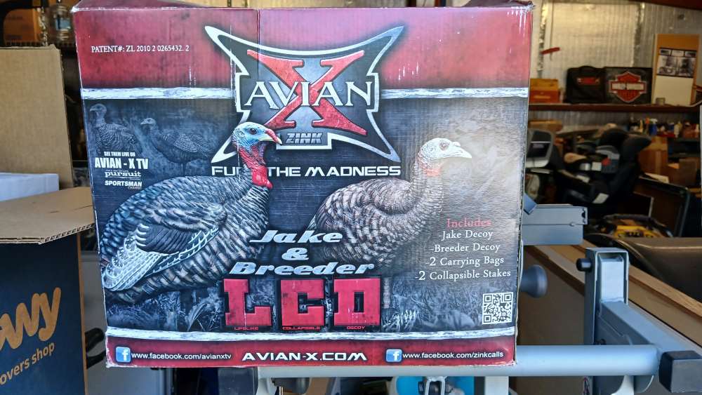 Avian-X LCD Jake & Breeder Turkey Decoy Combo NIB!-img-0