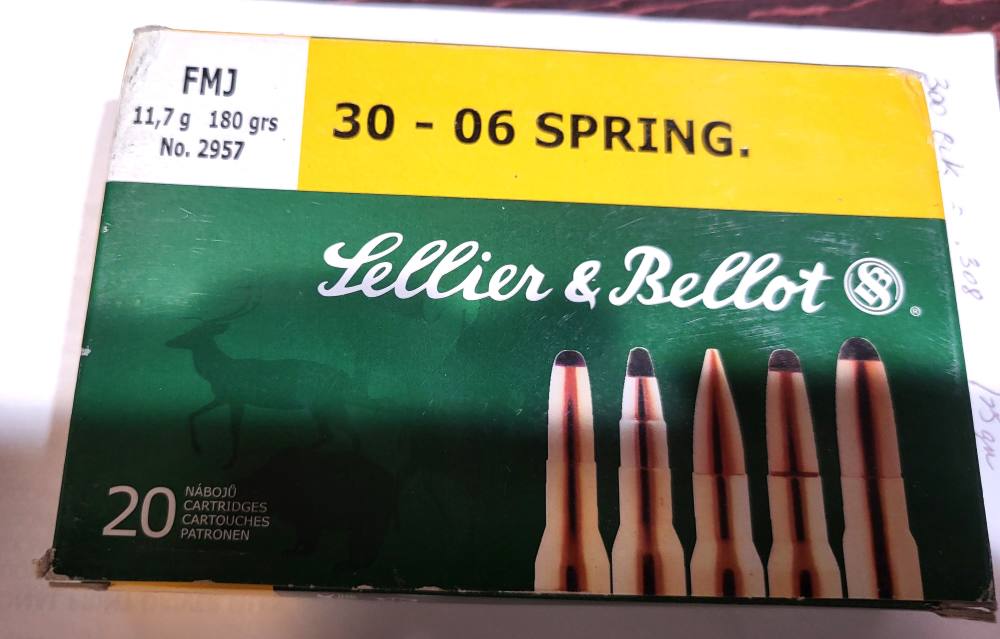 30-06 Sellier + Bellot 180 gn FMJ-img-0